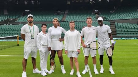 Serena Williams a început „războiul" cu Simona Halep și Patrick Mouratoglou la Wimbledon: „Acum câteva zille mâncam împreună!" Americanca și-a prezentat oficial noul staff | FOTO