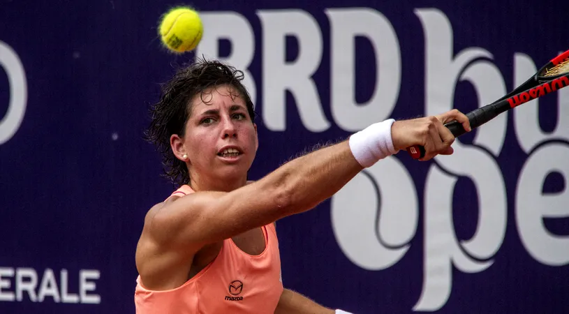 Carla Suarez Navarro, prima semifinalistă la BRD Bucharest Open. Spaniola a trecut în 68 de minute de Tatjana Maria 