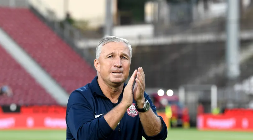 Dan Petrescu, reacție categorică după CFR Cluj - Neman Grodno 0-0! A atacat dur lipsa VAR
