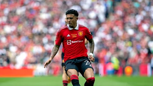 Tottenham Londra a pregătit 60 de milioane de euro pentru vedeta Jadon Sancho, de la rivala Manchester United