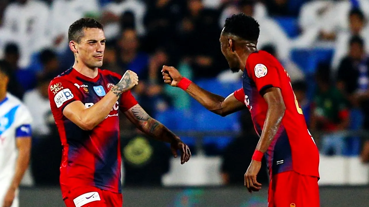 Nicolae Stanciu îi eclipsează pe Cristiano Ronaldo și Neymar cu golul senzațional marcat în meciul Damac – Al Hilal! | VIDEO