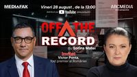 OFF The Record. Invitat: Victor Ponta, fost premier al României