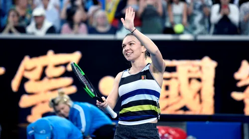 Australienii n-au uitat-o pe Simona Halep: „Ultima dată când am avut asta”