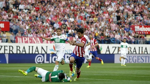 Seară de coșmar pentru Săpunaru pe Vicente Calderon. A comis două penalty-uri și a fost eliminat. Atletico Madrid - Elche 2-0