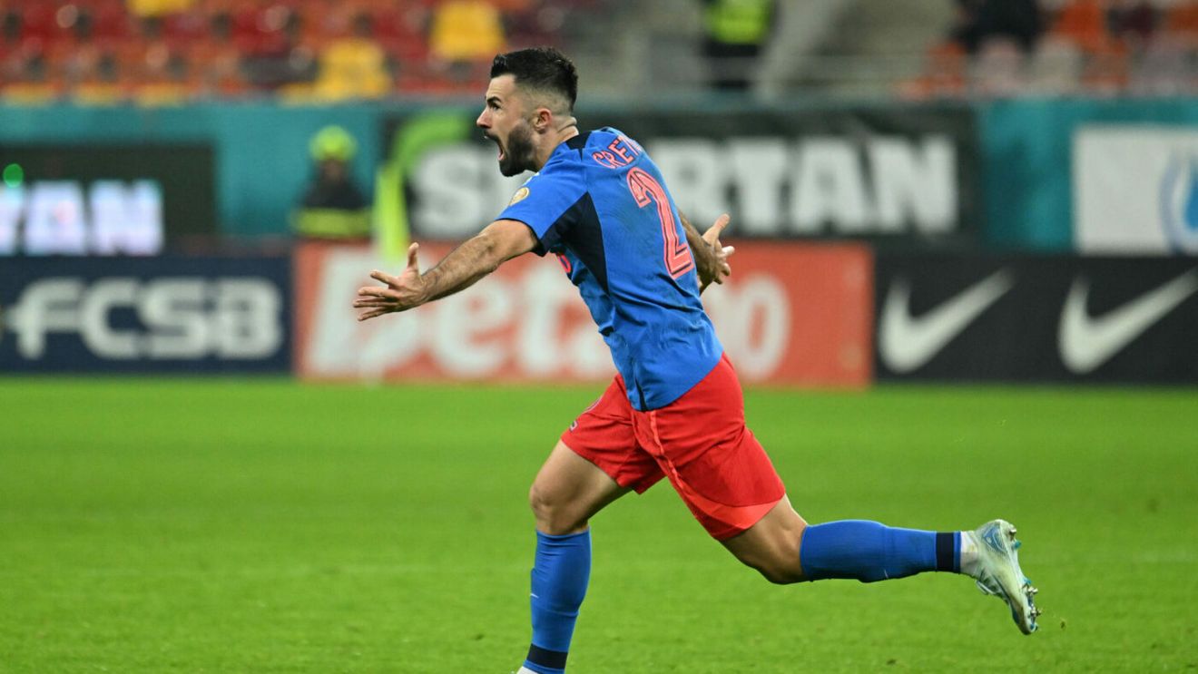 Vali Crețu, reacție sinceră după golul din FCSB - Hermannstadt: „Fotbalul te pedepseşte când nu faci asta"