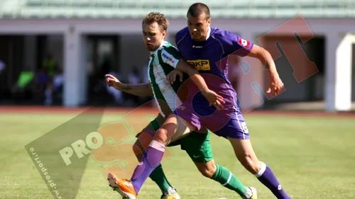 FOTO Ferencvaros - Poli Timișoara 2-1!** VEZI ce echipă a folosit Uhrin