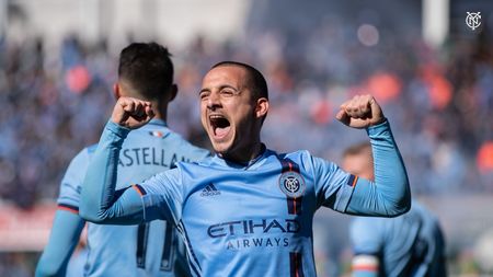 Reacția lui Mitriță după primul gol pentru New York City + cuvintele comentatorilor americani: "Nimeni nu se apropie de el"