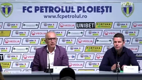 OFICIAL | Petrolul Ploiești i-a prezentat pe** Marius Stan și Flavius Stoican în funcțiile de președinte, respectiv antrenor principal. Stan: 
