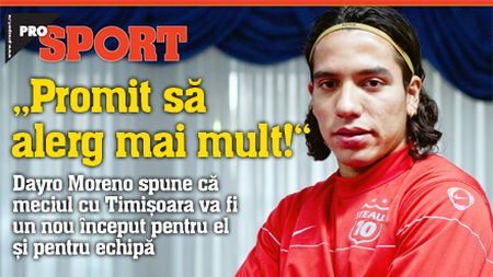 Dayro: "Lupt pentru locul meu la Steaua!"