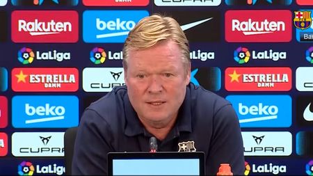 Ronald Koeman se ține de scaun după înfrângerea Barcelonei cu Atletico Madrid: „Încrederea lui Laporta este importantă”