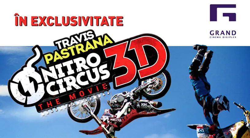 Sport, distracție, adrenalină.** Totul într-un singur film: Nitro Circus!