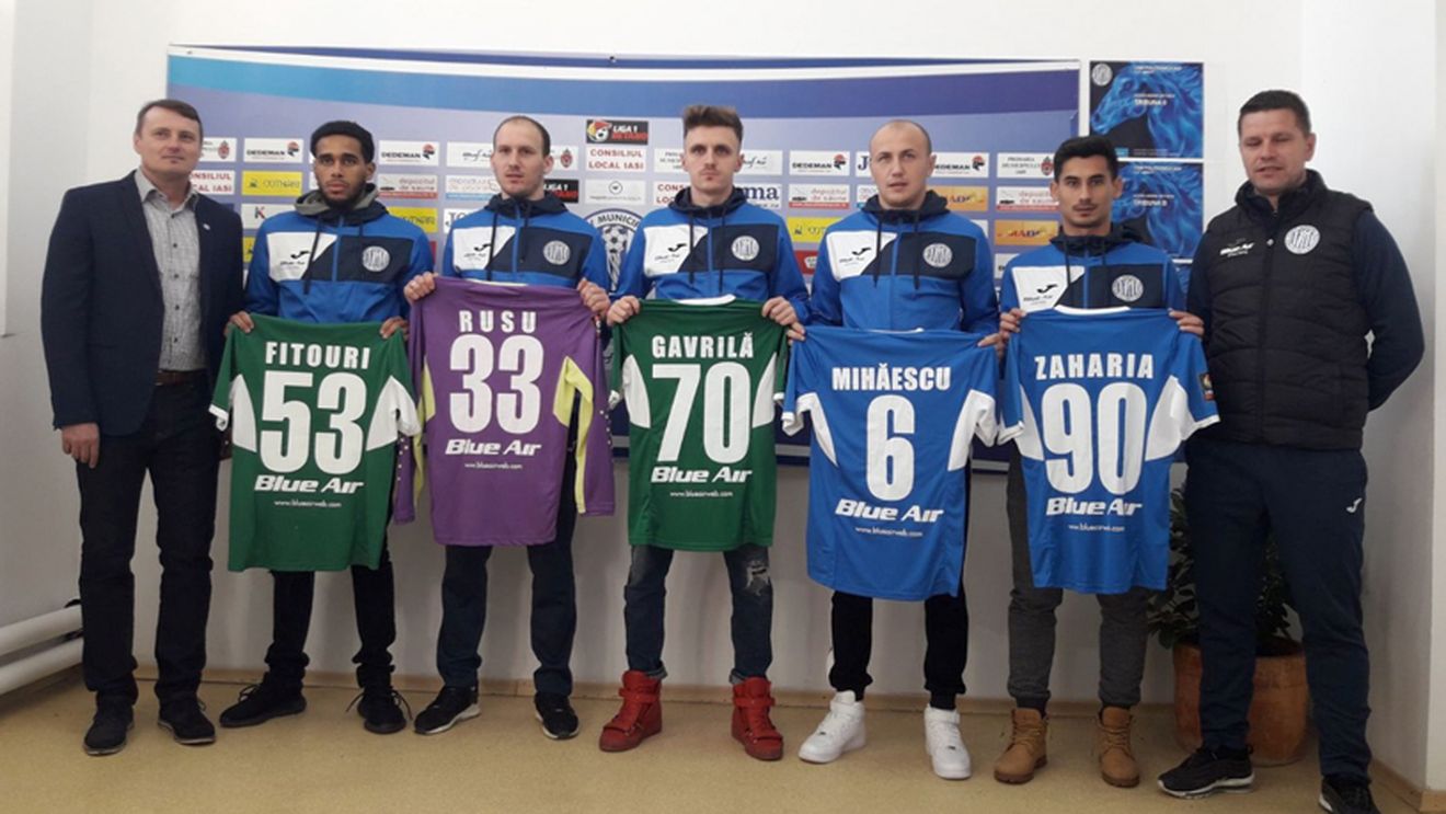 Iașiul și-a prezentat cinci dintre cele șase achiziții ale iernii! Obiectivul pe care-l au cu CSM Poli