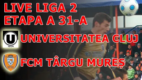 Prodan și golul de aur /** U Cluj - FCM Tg Mureș 1-2