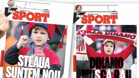 UNICUL DERBY! Nu rata azi** supersuplimentul pentru Steaua-Dinamo!