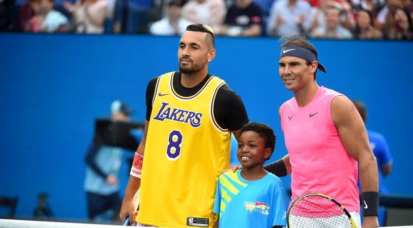 Nick Kyrgios, mahmur la un meci cu Rafael Nadal. „Nu puteam să mă mișc”. Care a fost tactica australianului și cum s-a terminat duelul