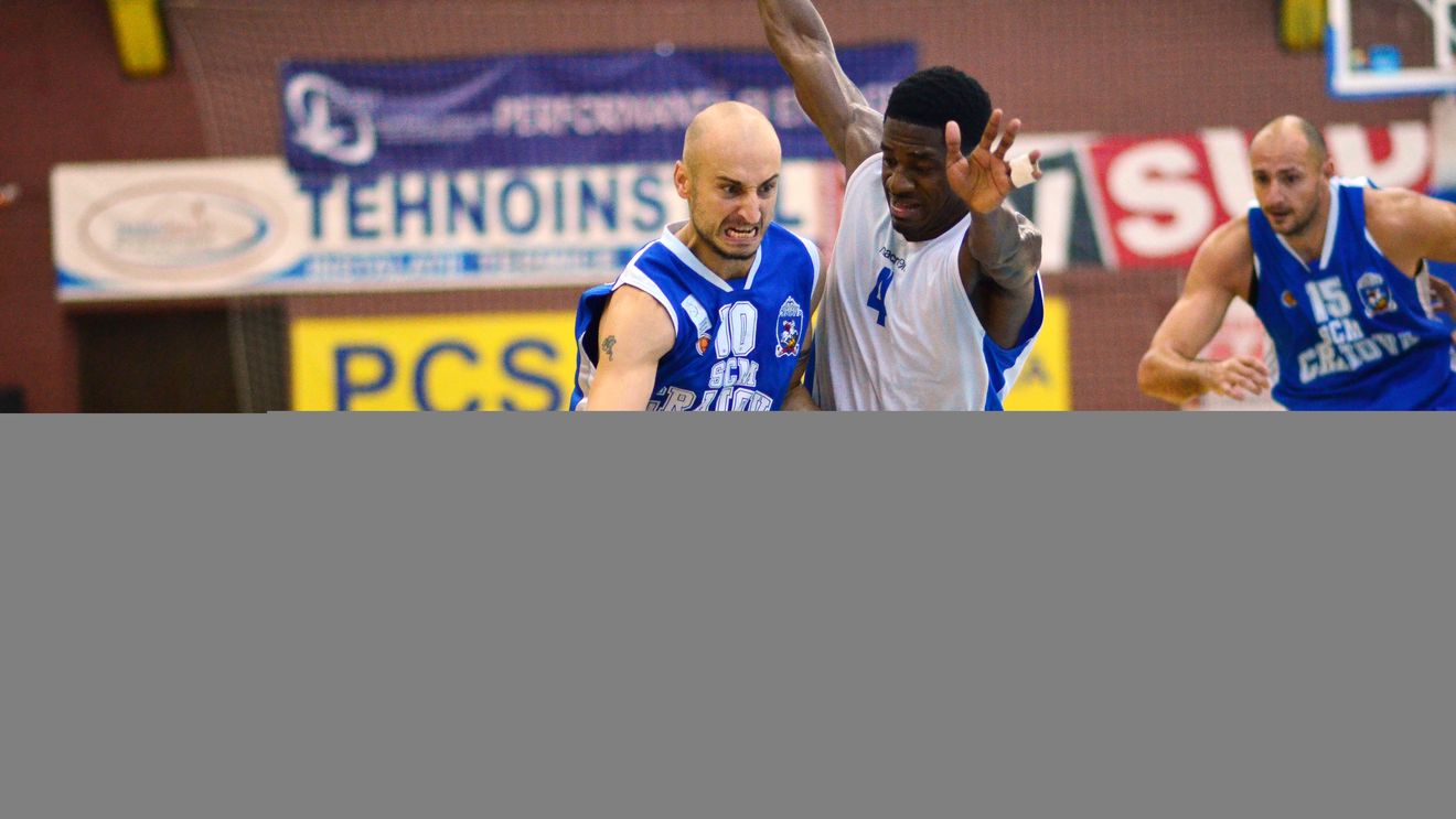 Energia Târgu Jiu - CSU Sibiu, scor 82-78, în sferturile Cupei României la baschet masculin