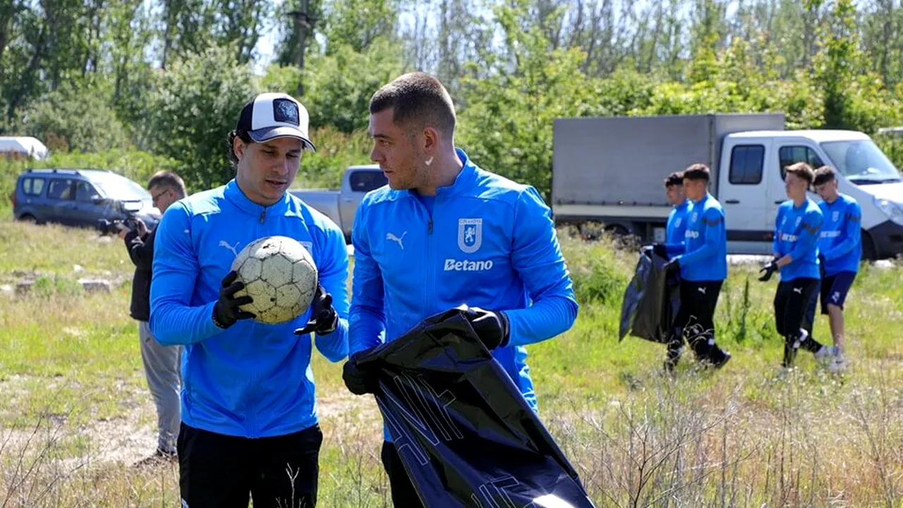 Alex Cicâldău: „Voi reveni mai puternic, sper să luăm titlul la anul”. Fostul internaţional s-a implicat într-o acţiune de ecologizare