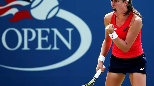 Sezonul maratoanelor la US Open: britanica Johanna Konta elimină o favorită de pe jumătatea Simonei Halep și obține o victorie indirectă în fața Monicăi Niculescu