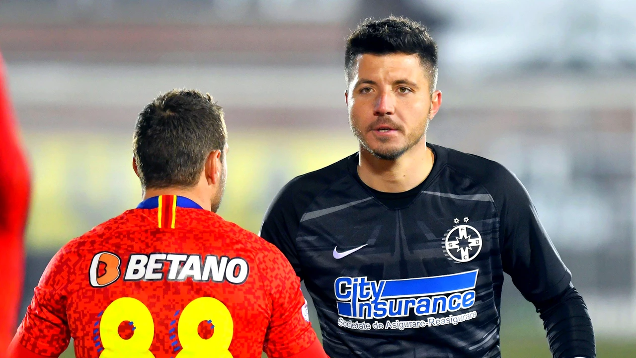 Cristian Bălgrădean, sperietură în amicalul CFR Cluj - Hermannstadt. A fost  nevoie de intervenția Ambulanței