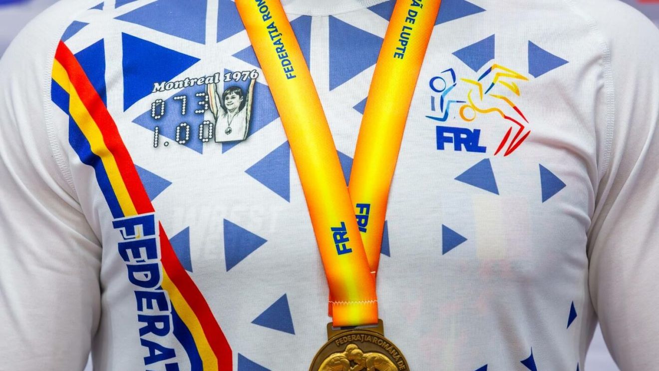 Numele Nadiei Comăneci a ajuns pe echipamentul Federației Române de Lupte: „O celebrăm pe cea mai valoroasă sportivă a României”
