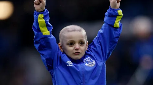 Bradley Lowery, un puști diagnosticat cu o boală incurabilă, a fost transformat în mascotă de Sunderland și Everton. Mesajul emoționant de mulțumire transmis cluburilor