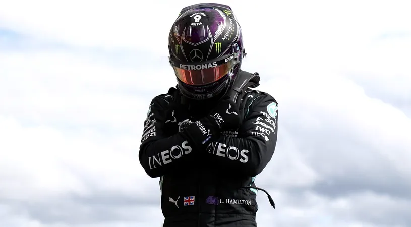 Formula 1 | Lewis Hamilton, devastat de durere după ce a terminat în pole-position calificările din Belgia: „Odihnește-te în pace, prietene!” | VIDEO