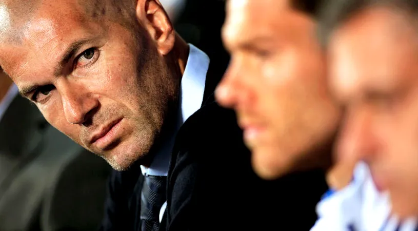 Zidane s-a dus la un jucător al Realului și i-a recunoscut că l-a tratat greșit: 