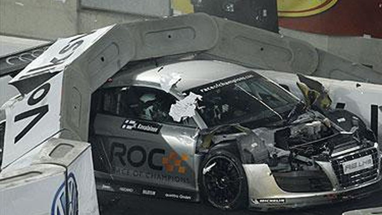 VIDEO S-a crezut tot în F1!** Kovalainen a făcut praf un Audi R8 sport