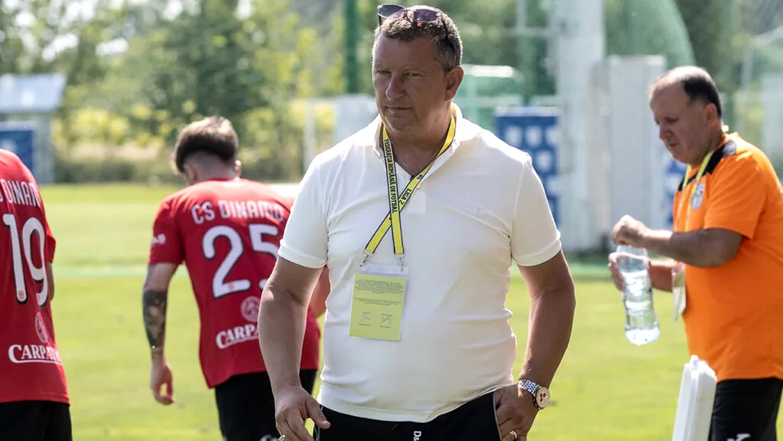CS Dinamo merge pe mâna lui Ionuț Chirilă până la capăt. Ionuț Lupescu, anunț ferm după 0-8: ”Nu se pune problema să plece”
