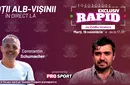 Ne pregătim de CFR Cluj – Rapid la „EXCLUSIV RAPID”, cu Schumi-gol, de la 17:30, LIVE, pe YouTube – ProSport