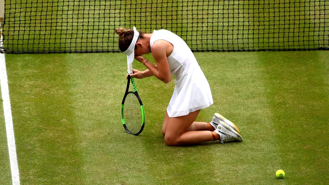 Wimbledon 2019 | O imagine istorică! Ce a făcut Simona Halep, imediat după ce a câștigat finala jucată împotriva Serenei Williams