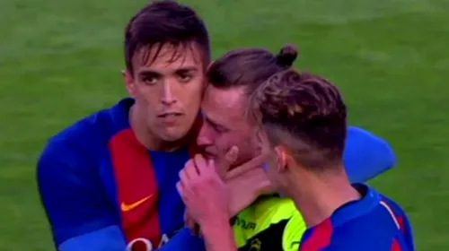 Puștii Barcelonei, la fel ca Messi, Neymar și Suarez! VIDEO | Echipa a doua a catalanilor a făcut show total și adversarii au început să plângă la finalul meciului