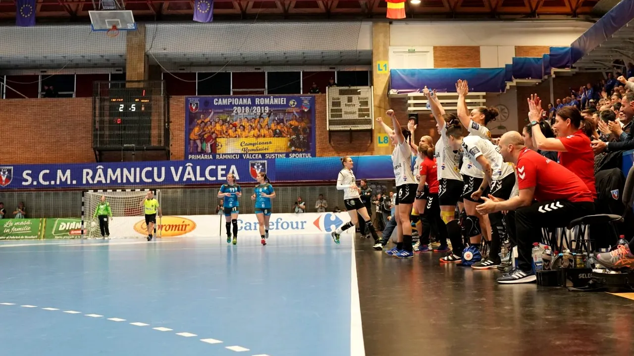 SCM Râmnicu Vâlcea speră la calificare după victoria fabuloasă din Liga Campionilor. „Doamne ajută să reușim. Am avut mari emoții”
