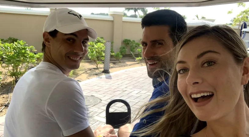 Novak Djokovic, show de zile mari înainte de US Open! Cum a putut să o imite pe Maria Sharapova | VIDEO