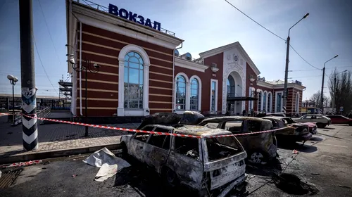 Ultima oră. „Barbarii! Au atacat civilii din gară cu rachete”. Crimele lui Vladimir Putin continuă în Ucraina