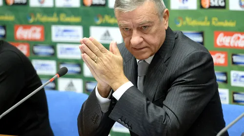Mircea Sandu l-a confirmat în funcție pe Victor Pițurcă, dar i-a pus șef: „Iordănescu va fi director tehnic. Se va ocupa de tactică și de strategie”