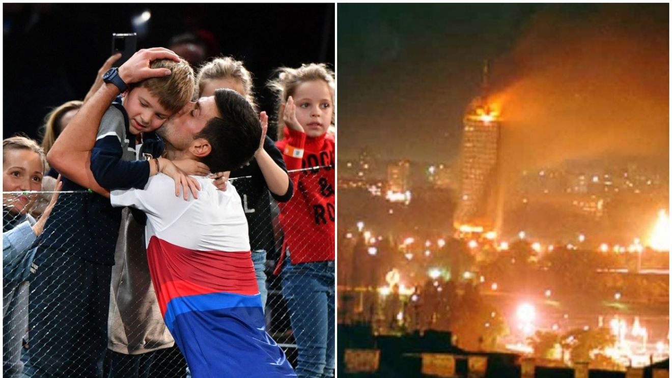 „Sacrificiul nebunului", tactica învățată de Novak Djokovic încă din copilărie. Poveste nefardată despre antrenamentele printre bombe și nopțile petrecute în buncăr, visând la locul 1 mondial | SPECIAL