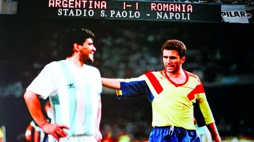 Atât de mare a fost „Regele” fotbalului românesc! Moment mai frumos aproape că nu există: ce a spus Maradona despre Hagi într-un mesaj „pentru contestatari”