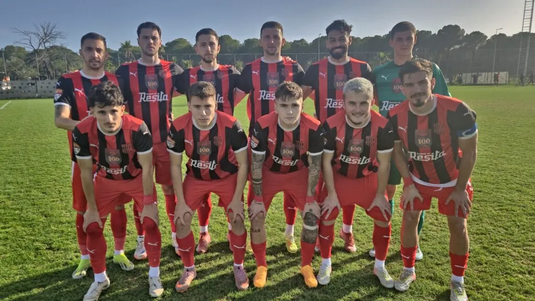 ACSM Reșița a jucat trei meciuri în ceva mai mult de 24 de ore! Unul dintre ultimele două teste din Antalya s-a terminat prematur