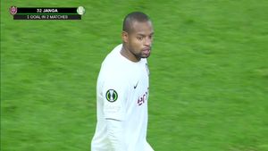 Rangelo Janga rămâne modest după golul victoriei din meciul Slavia Praga - CFR 0-1. „Ne-am apărat ca leii, am alergat ca nebunii!”