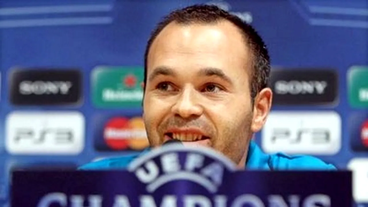 Iniesta: ''Atletico Madrid este una dintre cele mai bune echipe din Europa''