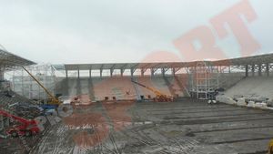 FOTO** Mircea Sandu, în vizită pe noul "Ilie Oană"! Ce promisiune a făcut și când crede că naționala va juca la Ploiești