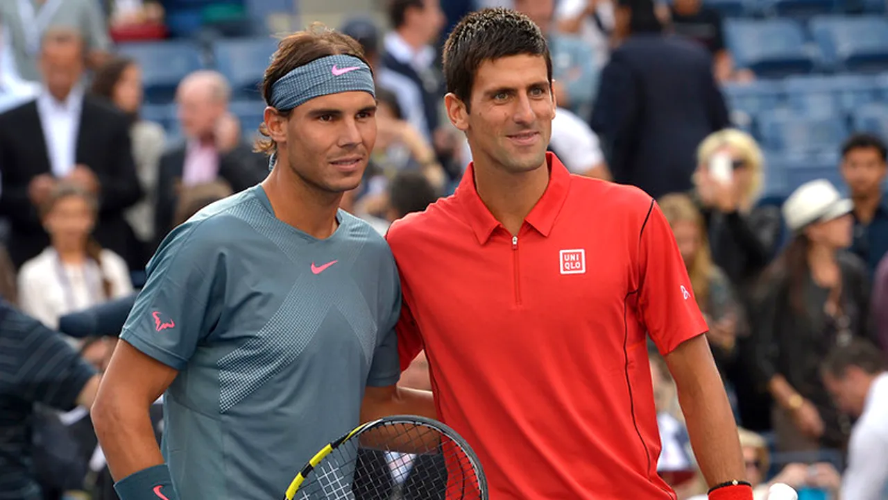 Djokovic - Nadal e blockbusterul din semifinalele Indian Wells. Nole, victorios în ultimele cinci meciuri directe cu Rafa
