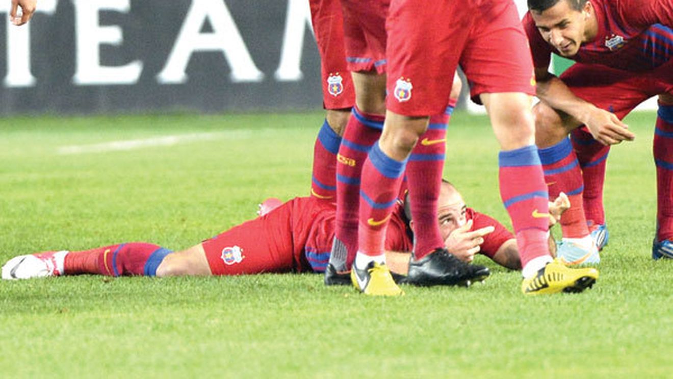 Lunetistul Latovlevici!** Fundașul Stelei a explicat pe cine a vrut să "împuște" imediat după ce a marcat :)