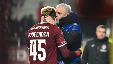 Șumudică, în lacrimi după decesul lui Boupendza: „Era ca și copilul meu”. Legătura neștiută cu familia antrenorului de la Rapid