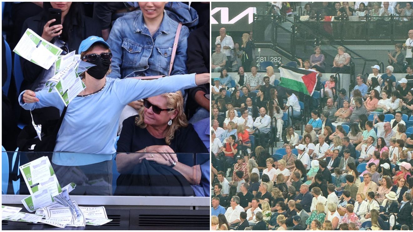 Incidente de necrezut la finala Australian Open! O femeie care a strigat „Palestina liberă" a fost scoasă cu forța din arenă. VIDEO
