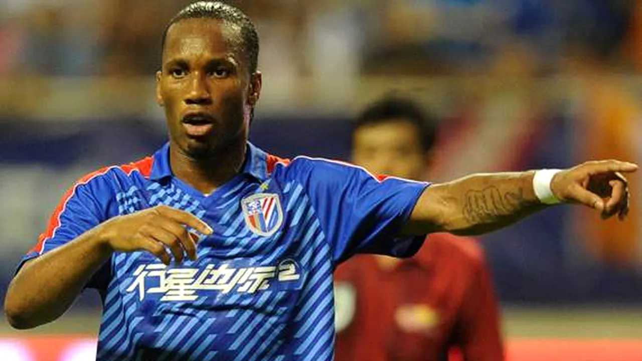 Nefericit în China, Drogba e tentat să revină în Europa!** Ce club îi oferă 4.5 milioane de euro pe sezon