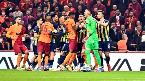 Scandal mare după derby-ul Galatasaray - Fenerbahce. Președintele lui Moruțan și Cicâldău solicită de urgență reforma arbitrajului