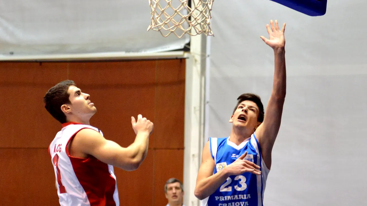 Naționala de baschet masculin tineret, locul 17 la CE din Ungaria
