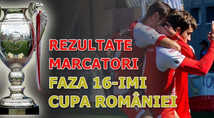 Cupa României, 16-imi |** UTA e eliminată de Dinamo, 